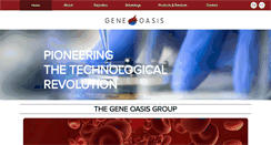 Desktop Screenshot of geneoasis.com